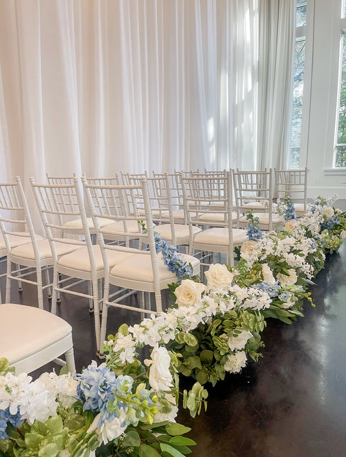 The Anastasia Aisle flowers