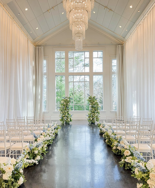 The Anastasia Aisle flowers