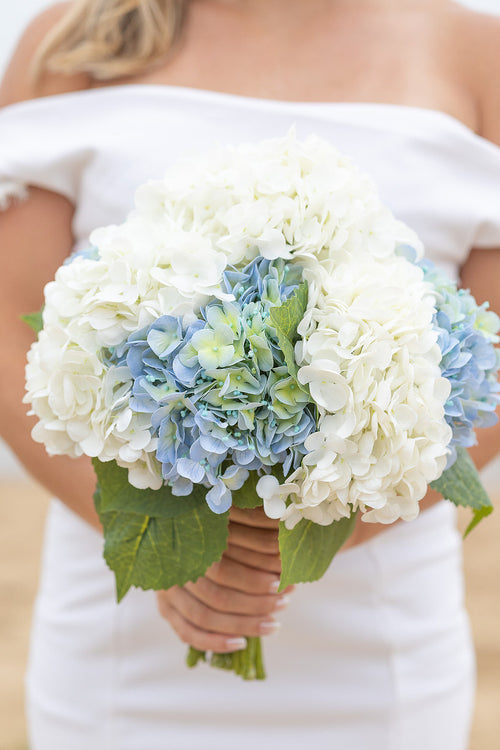 Hydrangea bridal bouquet