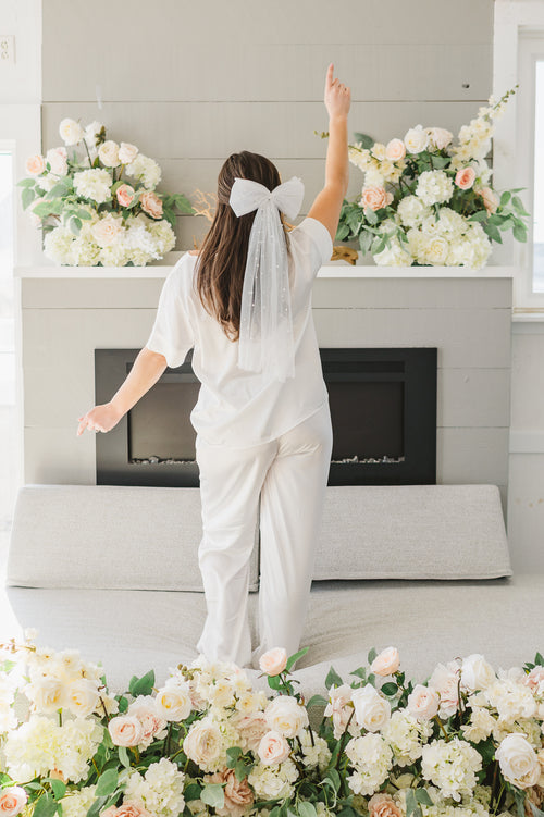 The Charlotte aisle flowers