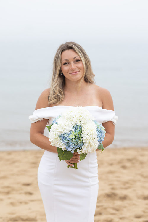 Hydrangea bridal bouquet