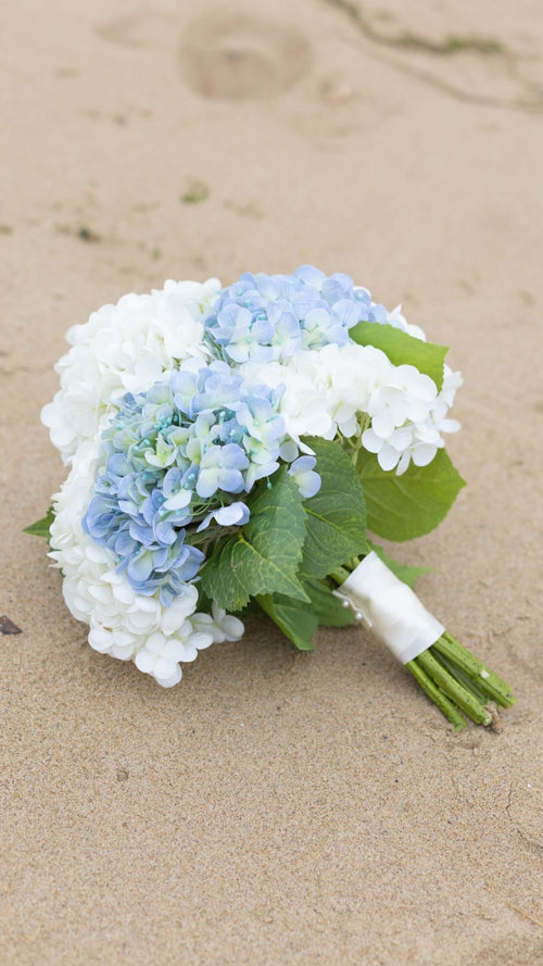 Hydrangea bridal bouquet